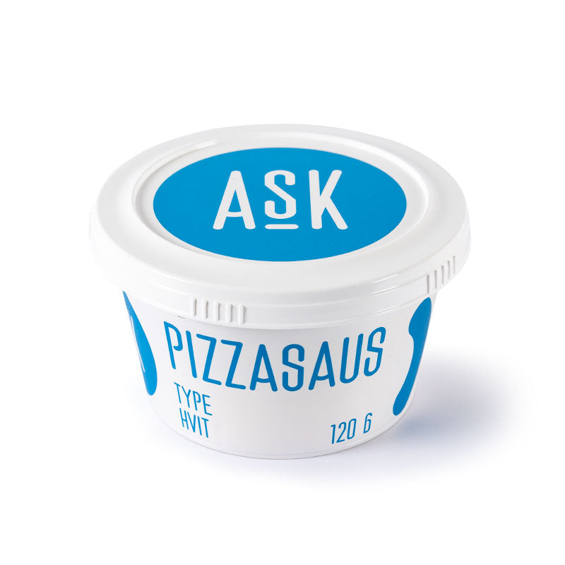 Pizzasaus type hvit