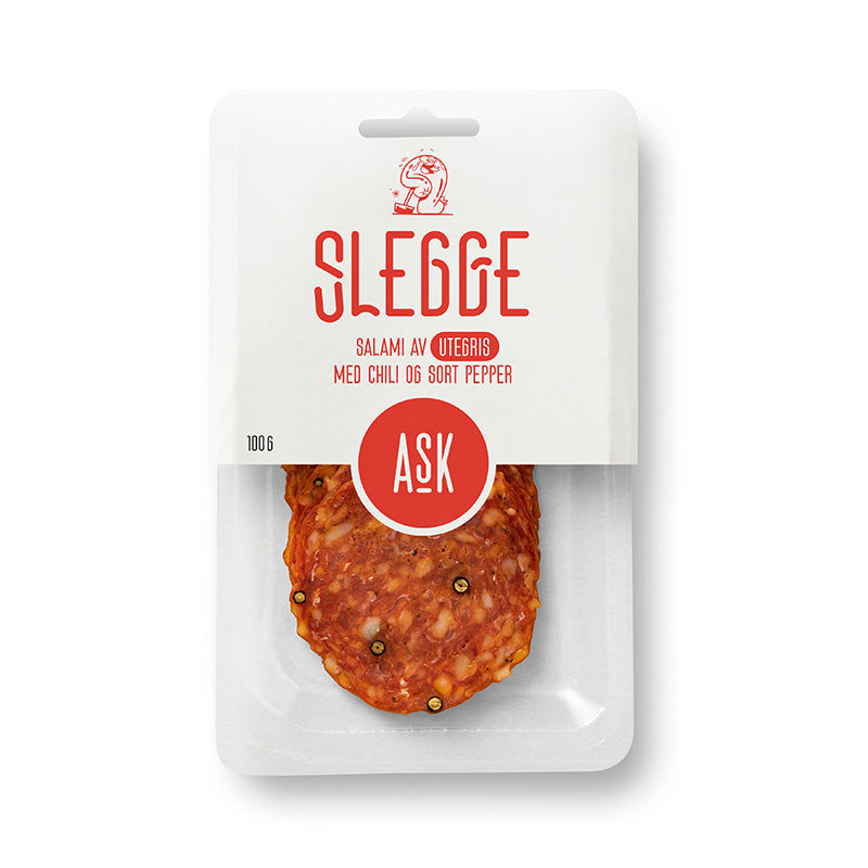 SLEGGE skivet salami